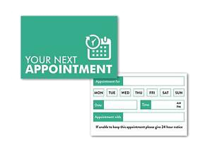 Appointment Card - JPSPrint|Design,Print&MarketingSolutions Signs&BannerService·ScreenPrinting&Embroidery·GraphicDesigner